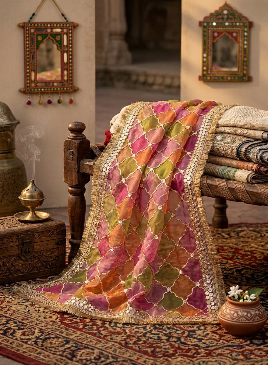 Noor-e-Rang Dupatta Ensemble
