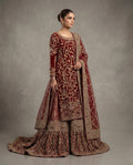Rang-e-Suroor {long shirt farshi lehnga set }